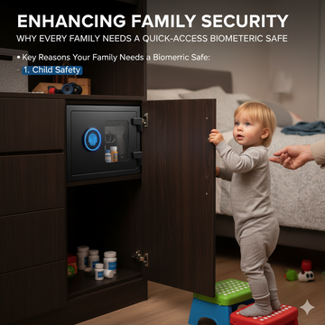 Enhancing Family Security: Why Every Family Needs a Quick-Access Biometric Safe